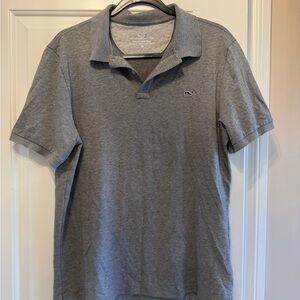 Vineyard Vines Men's Gray Polo Shirt